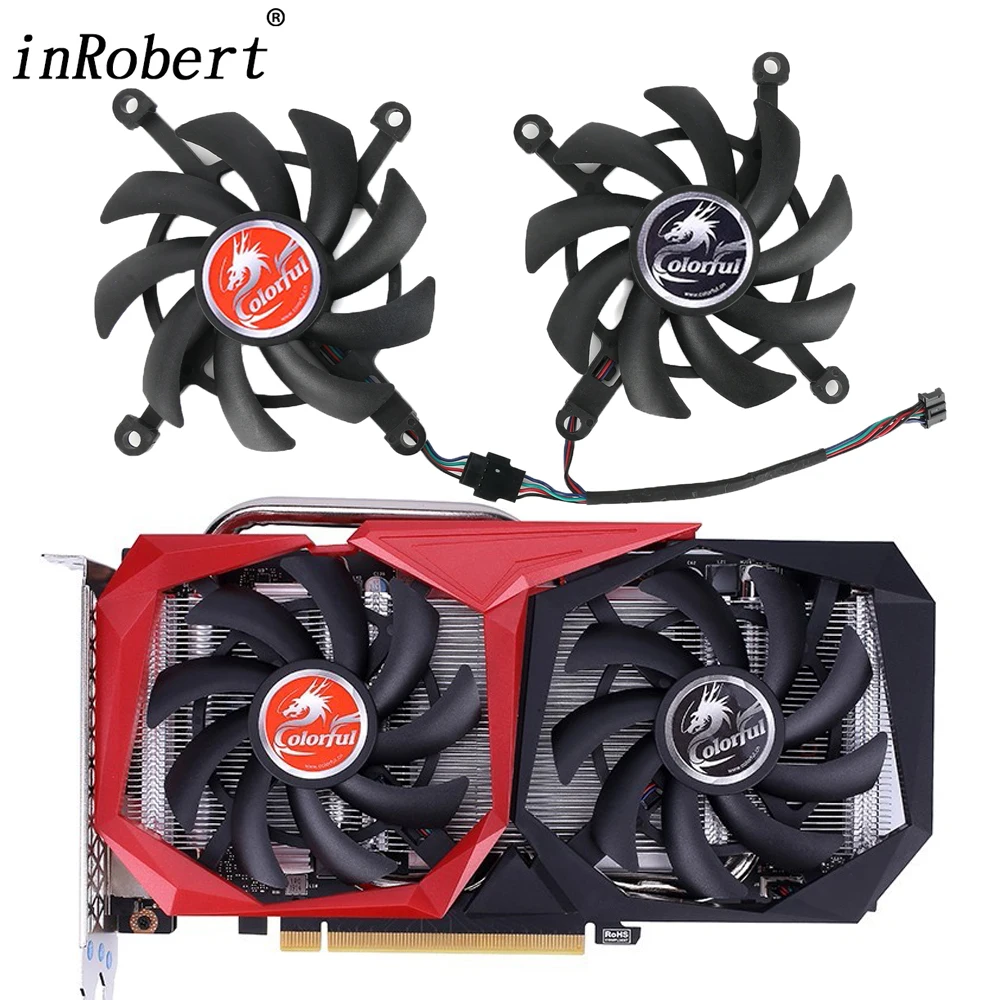 

New 85MM Cooler Fan Replacement For Colorful GeForce RTX 2060 2060S SUPER NB GTX 1660 TI 1660S 1650 1650S Graphics Video Card