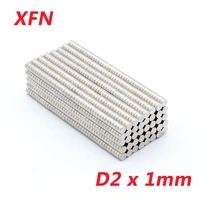 10 to 1000 pcs d2 x 1mm round magnet 2x1 super strong magnets ndfeb powerful magnet rare earth neodymium magnet search magnets