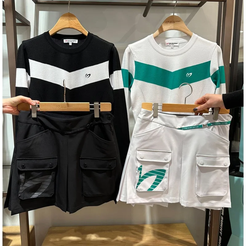 

Big Pocket Short Golf Skit for Women, Spring Summer 2023, W823037, New