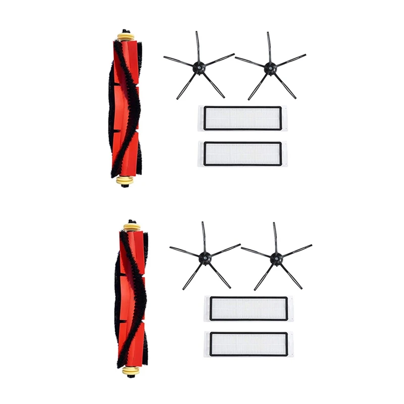 

10 Set Replacement Parts Compatible For Xiaomi Roborock S5 Max S6 S60 S5 S50 T6 Mop Black Side Brush Accessories