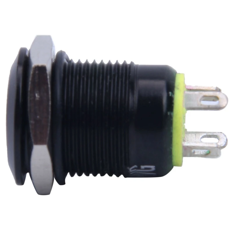 3X 12V 2A 9 5 Mm светодиодный металлическая крышка Мгновенный кнопочный переключатель