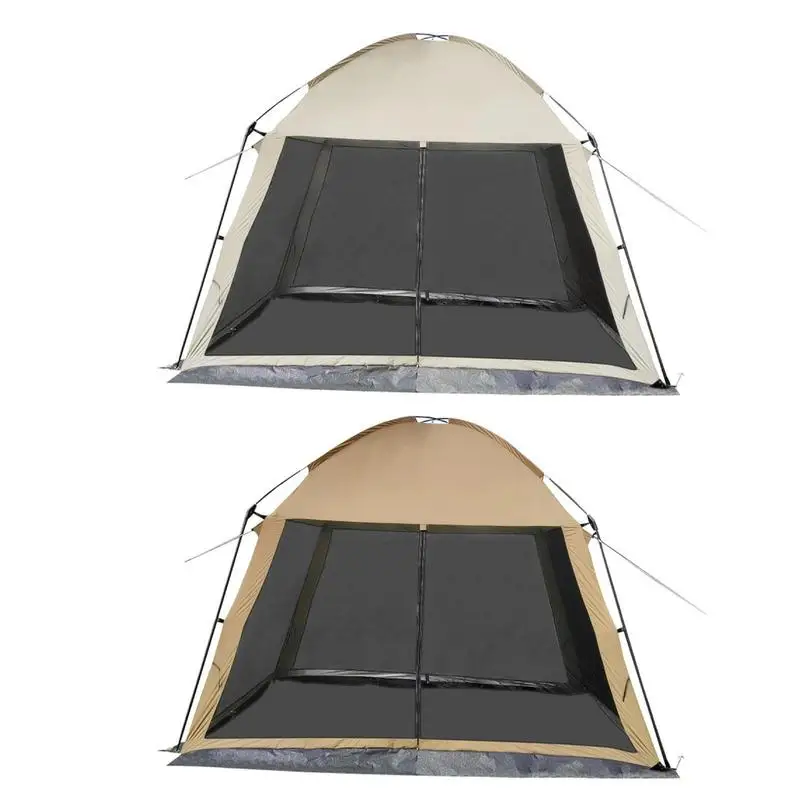 , Quick Automatic Opening Screen House Camping Tent With Netting, Anti-mosquito Gazebo Canopy Shelter
