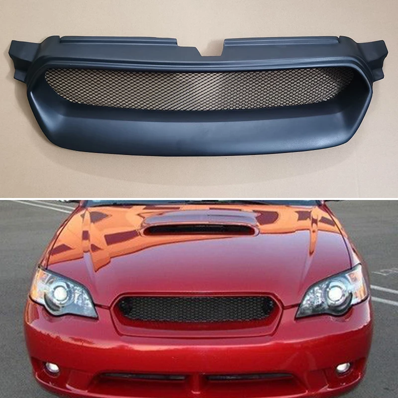 

Комплект для Subaru Legacy Outback 2005 2006 2007 года, Аксессуары для кузова, Решетка переднего бампера, редизайн гоночной решетки
