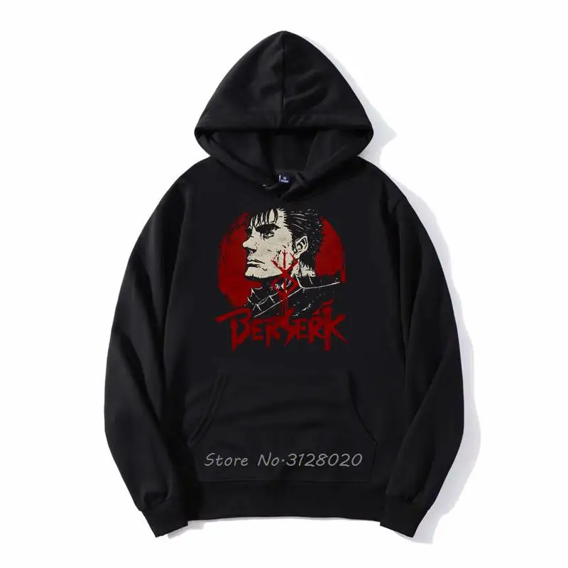 

Vintage Japanese Manga Gattsu Berserk hoodie Men Swordsman Gatsu Hoodie Gift Fleece Zipper Hooded Sweatshirt Jacket Streetwear