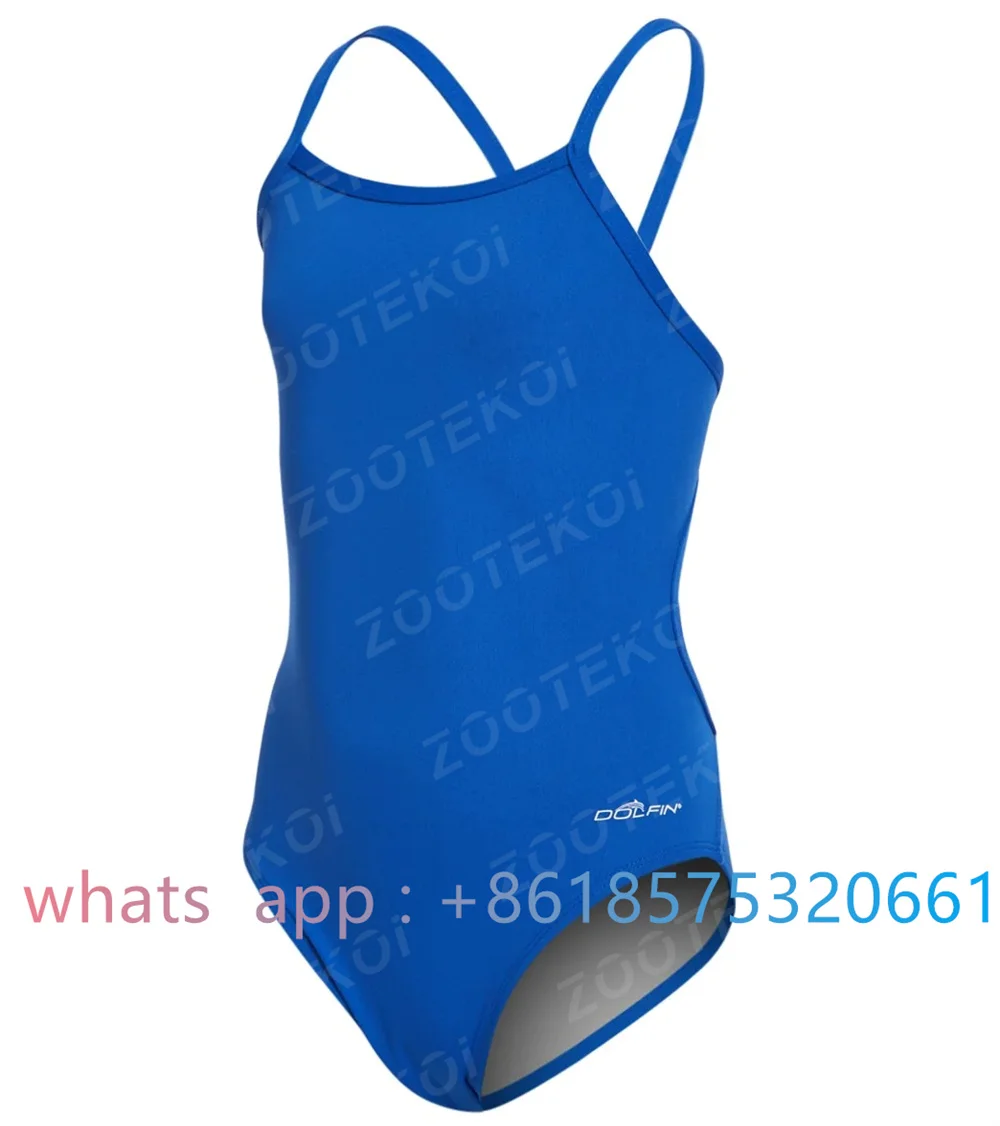 2022 New Womens Sexy Bikini Thin Strap One-piece Triangle Swimsuit Summer Sports Function Training Competition Swimming Swimsui