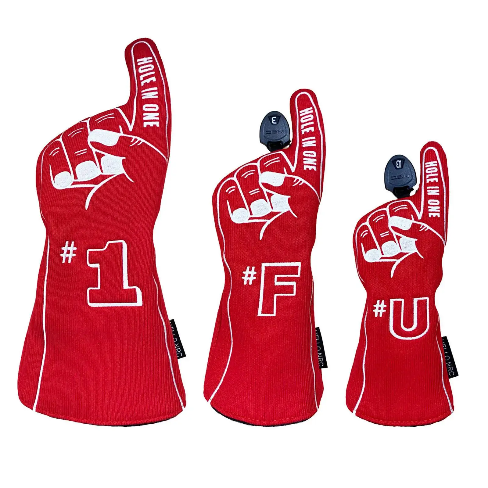 

Knitted Golf Club Head Cover Wood Headcover Accessories Long Neck