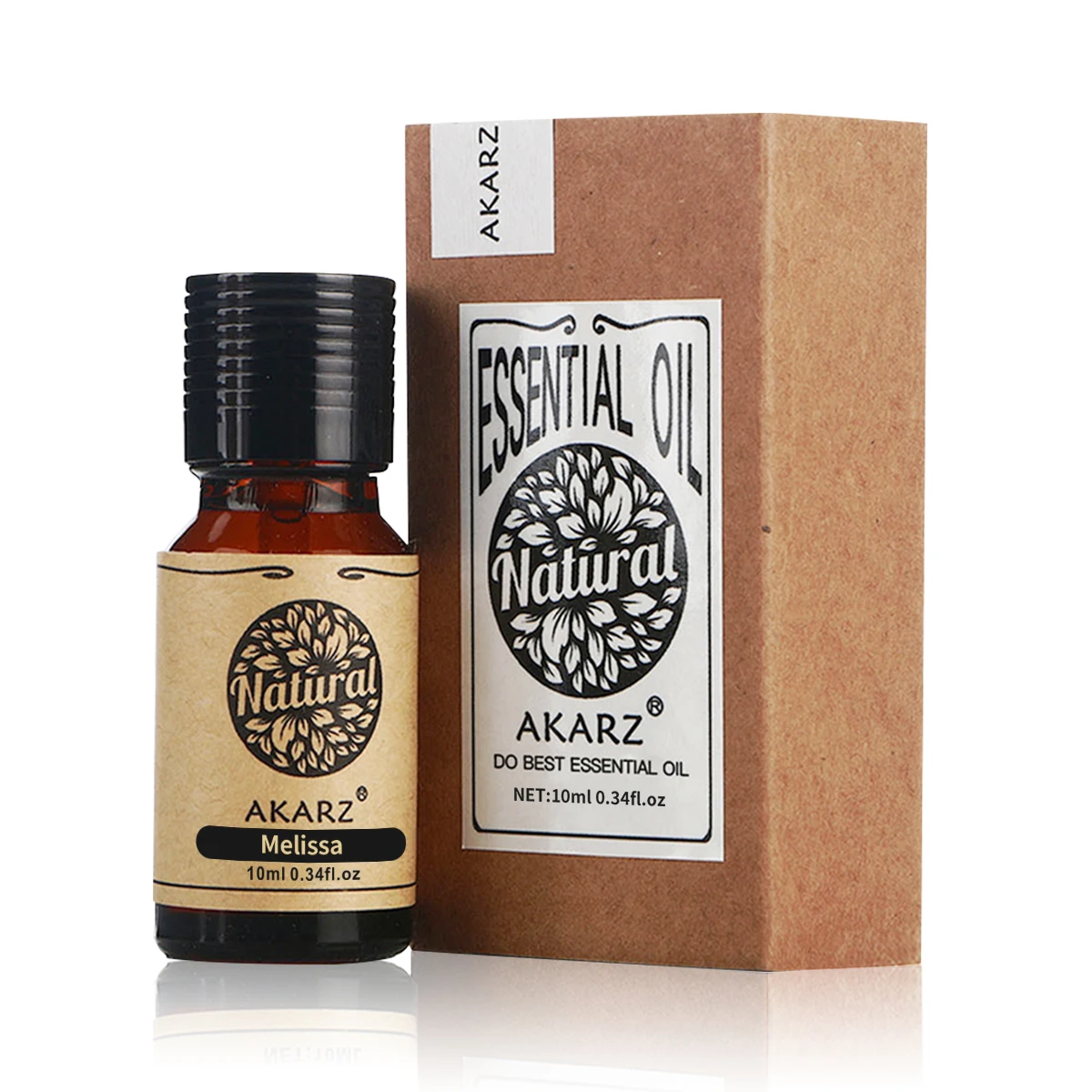 

AKARZ органическое эфирное масло мелиссы для ароматерапии диффузор, свеча, мыло, DIY, масло мелиссы для массажа 10 мл 30 мл 100 мл