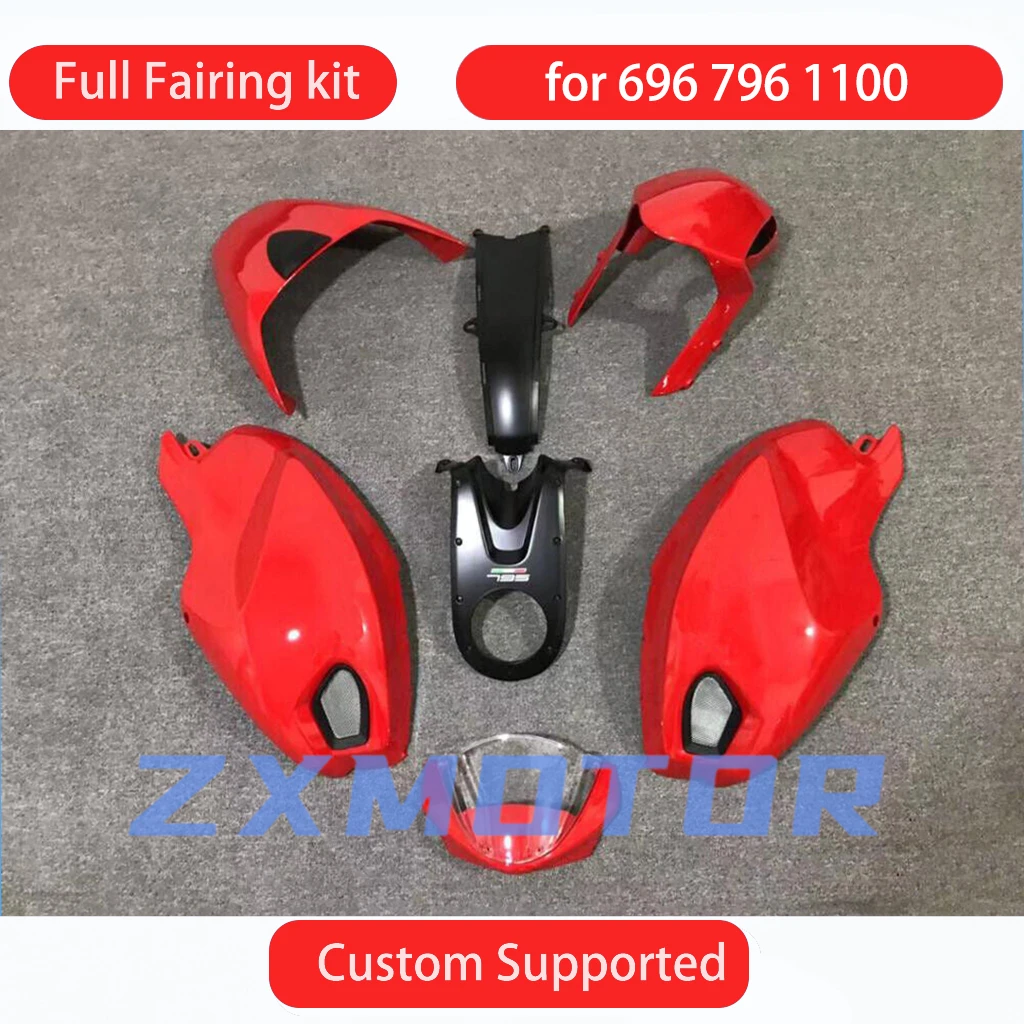 Для DUCATI 696 796 111 обтекатели для литья под давлением бесплатный на заказ