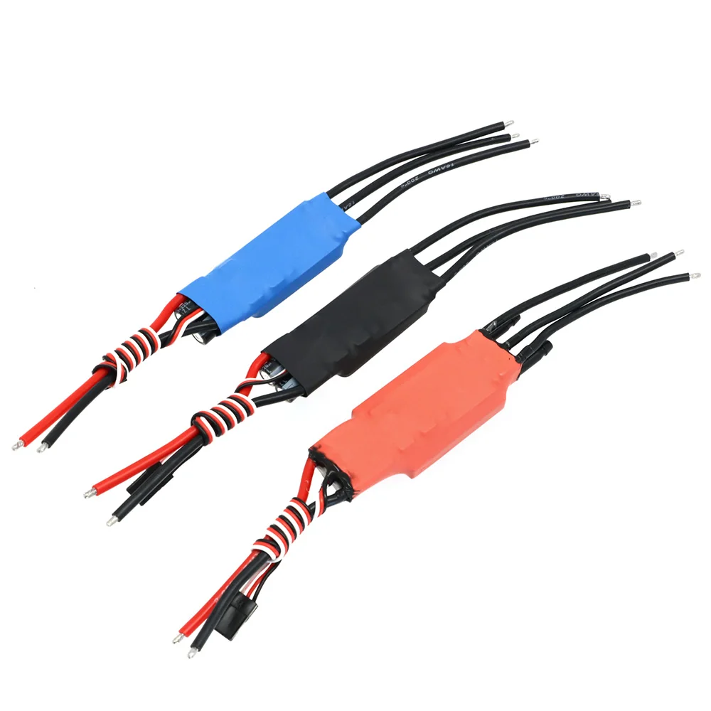 Фото RedHobby двунаправленный бесщеточный ESC BLheli-S 50A для дистанционного управления самолетом, автомобиля, корабля, пневматический подводный пропеллер №5
