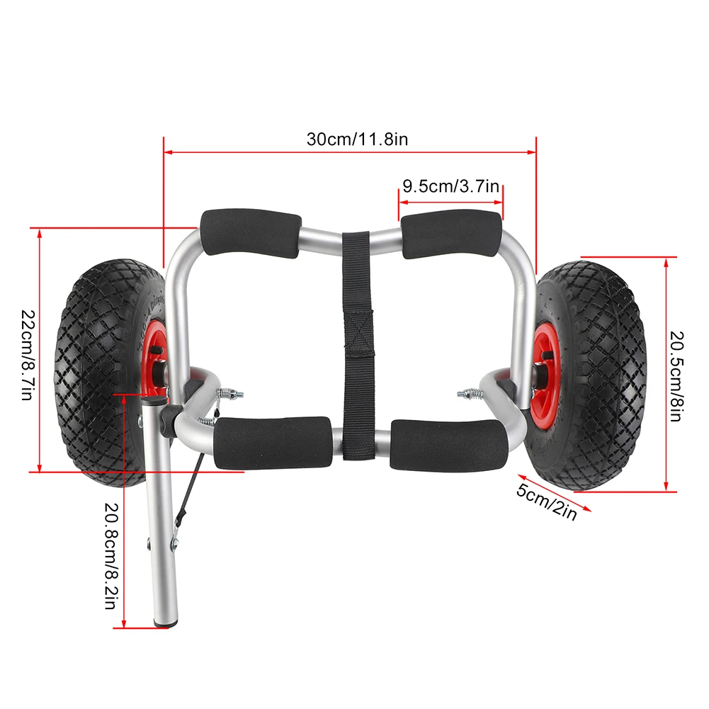 Складной каяк каноэ лодка перевозчик трейлер тележка для транспортировки лодки
