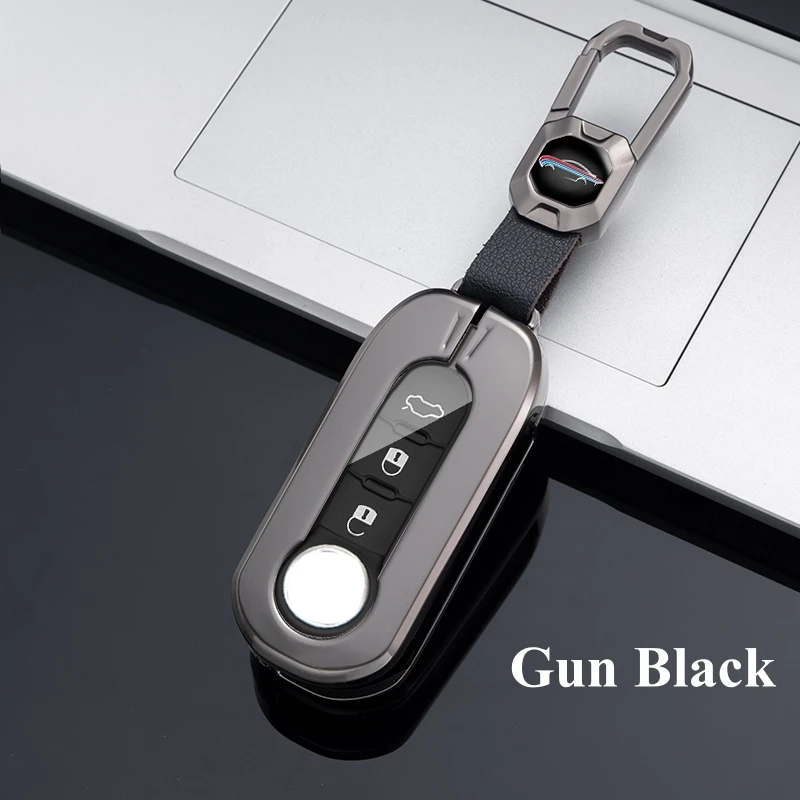 Чехол для автомобильного ключа из металлического сплава для Fiat Ducato 500 500L Panda Grande Punto Lancia Musa для Iveco Eurocargo, ежедневные аксессуары