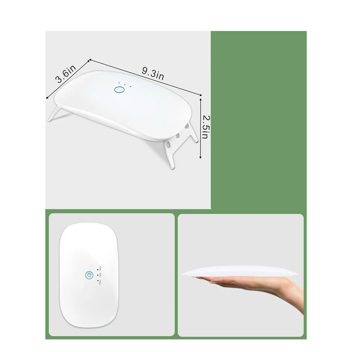 УФ-лампа для смолы складная из портативная и быстроотверждаемая высокой