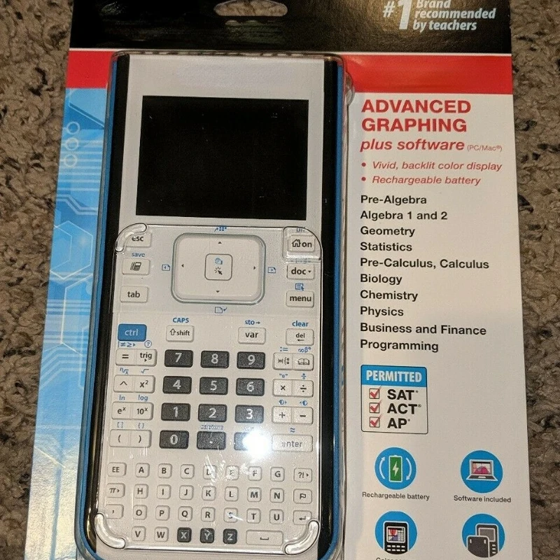 

Color Screen Graphic Calculator Sat/AP (Chinese Manual)
