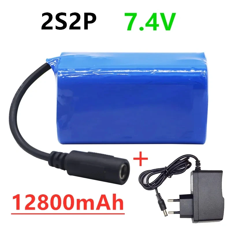 Батарея Lipo megada, 7,4 V, 12800mah, T188, 2011-5, T888, V007, H18, C18, Fernbedienung, Angeln, колония Boote, ersatzager