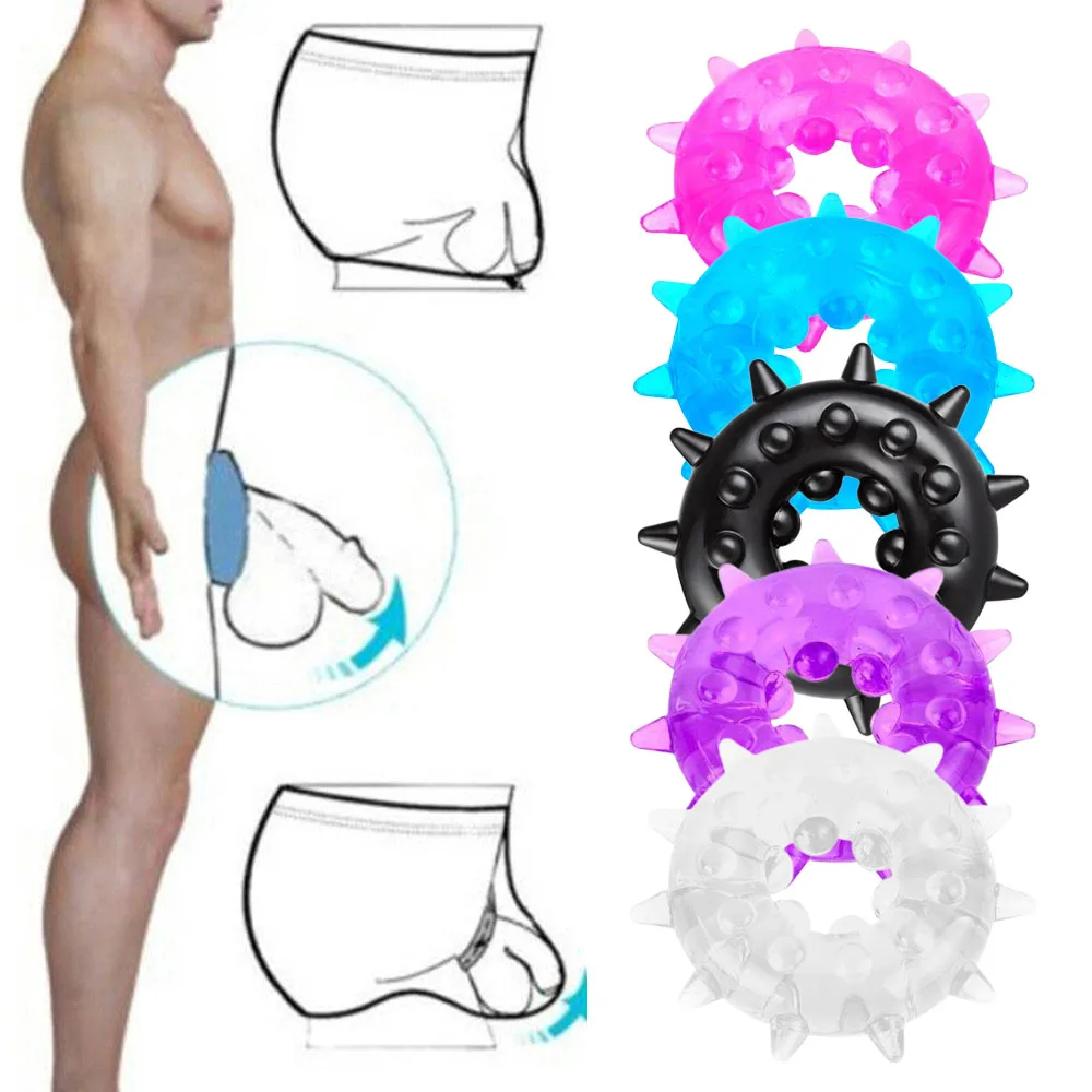 

Men Transparent Briefs O Ring G-String High Elastic Cockring Underwear Thong Soft Rings Bracelet For Sexy Men