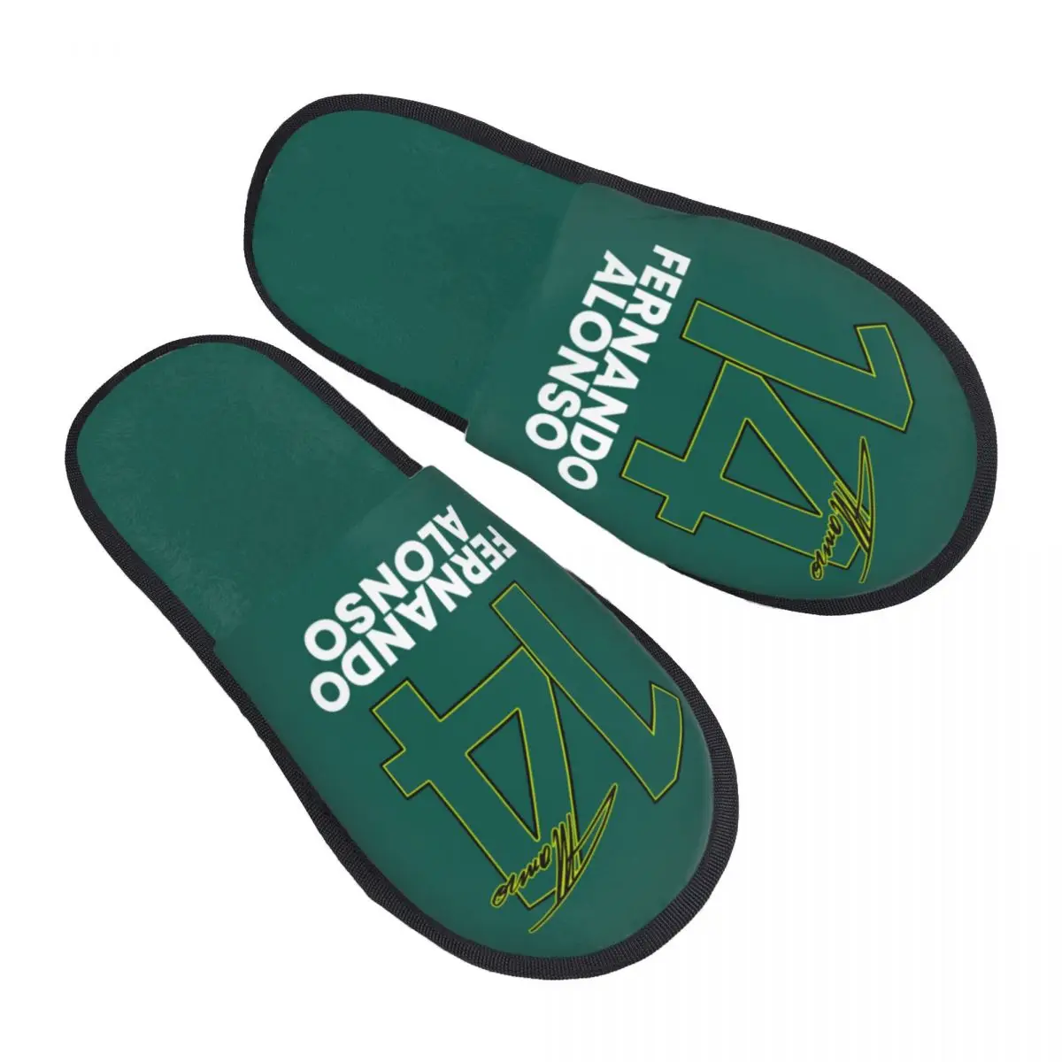 Женские домашние тапочки из мягкой пены с эффектом памяти на заказ Alonso Motor Racing