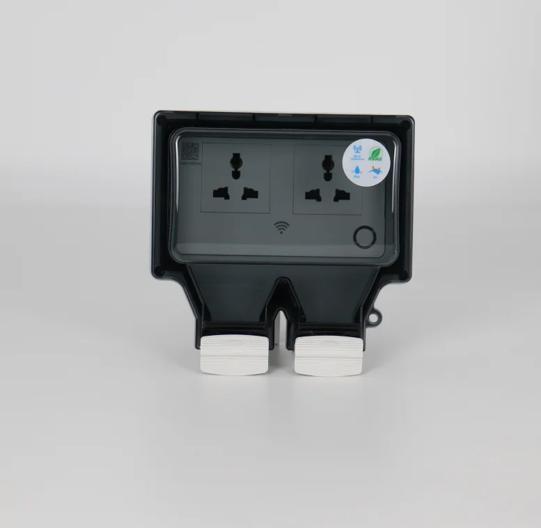 1 переключатель 2 розетки наружные водонепроницаемые универсальная стандартная