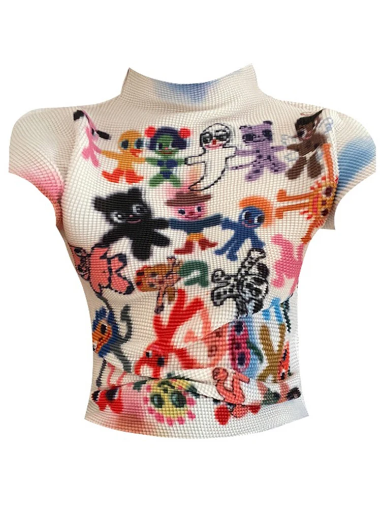 Женская футболка с коротким рукавом и графическим принтом Y2k