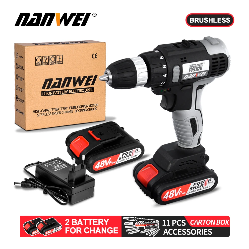 

Brushless drill 21V Screwdriver on low price sale