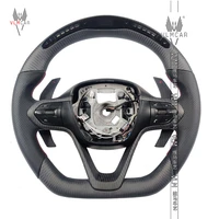 vlmcar private custom carbon fiber steering wheel for bmw i8 car accessories led display flat bottom d cut