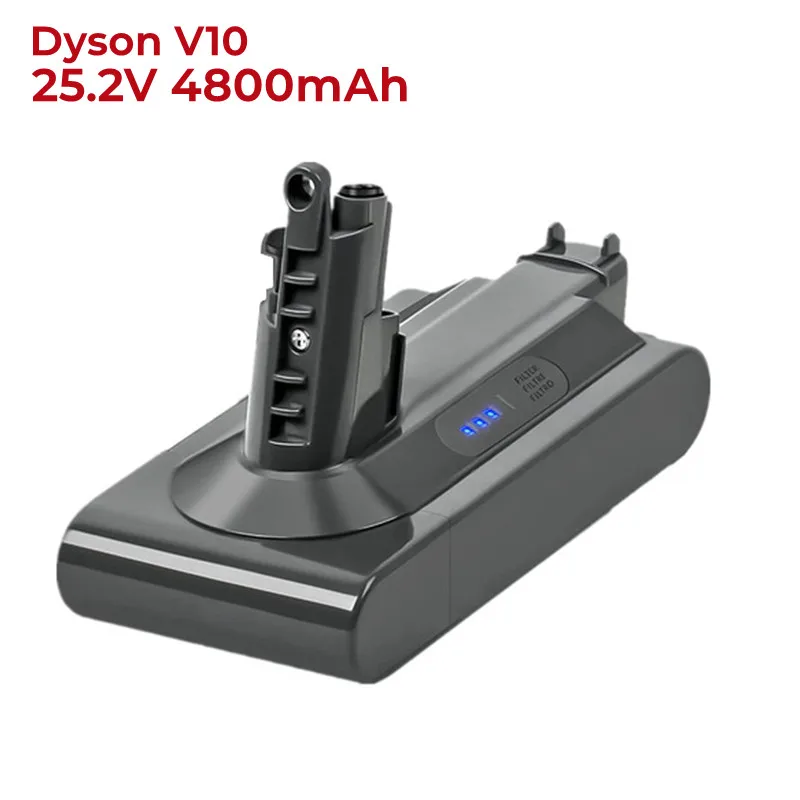 

Dyson V10 Replacement Battery 4800mAh 25.2V Lithium Ion Battery Compatible with Cyclone V10 Animal V10 Cordless Vacuum Cleaner