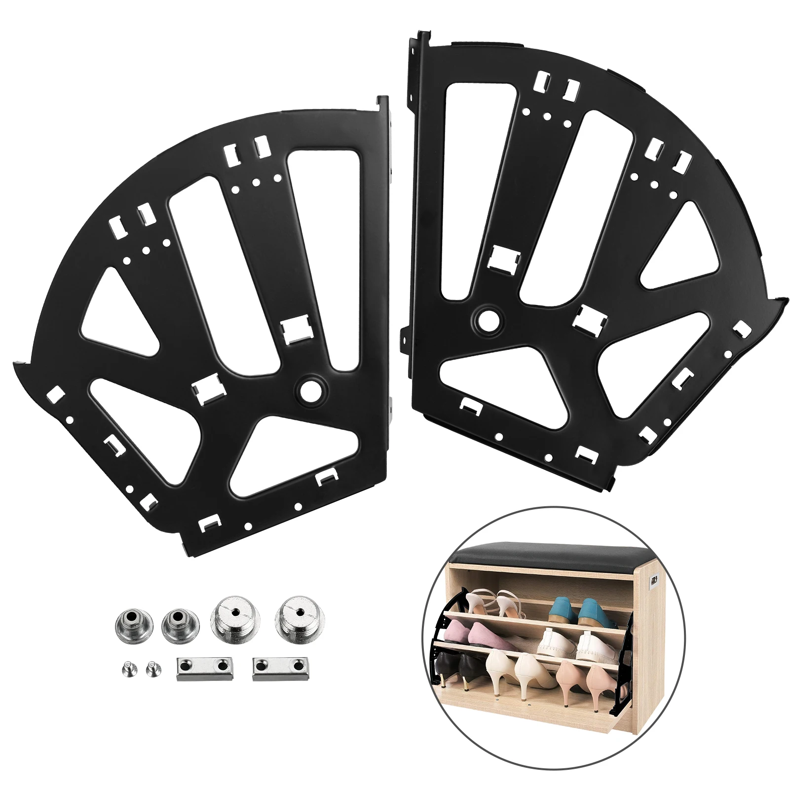 

Металлические петли для обувного шкафа, вращающаяся стойка, петли для обувного ящика, шкафа, холоднокатаная сталь для оборудования, мебели