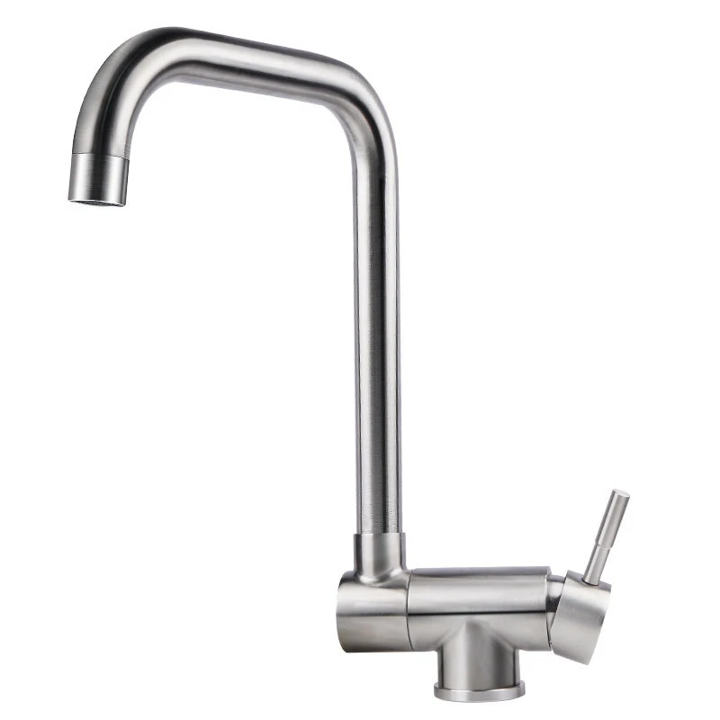 

Front Window Folding Kitchen Faucet Stainless Steel 360° Rotation Hot And Cold Mixer Tap For Kitchen Sink Wash Basin