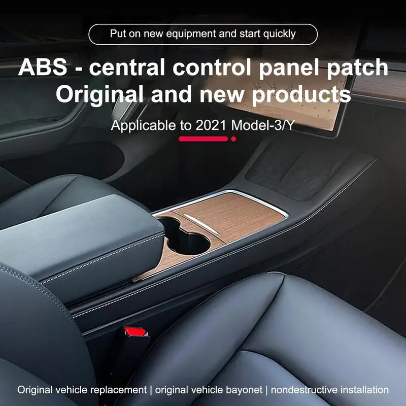 

Наклейка для защиты центральной панели управления автомобиля Tesla, наклейка для модификации интерьера, наклейка против царапин для модели 3y,...