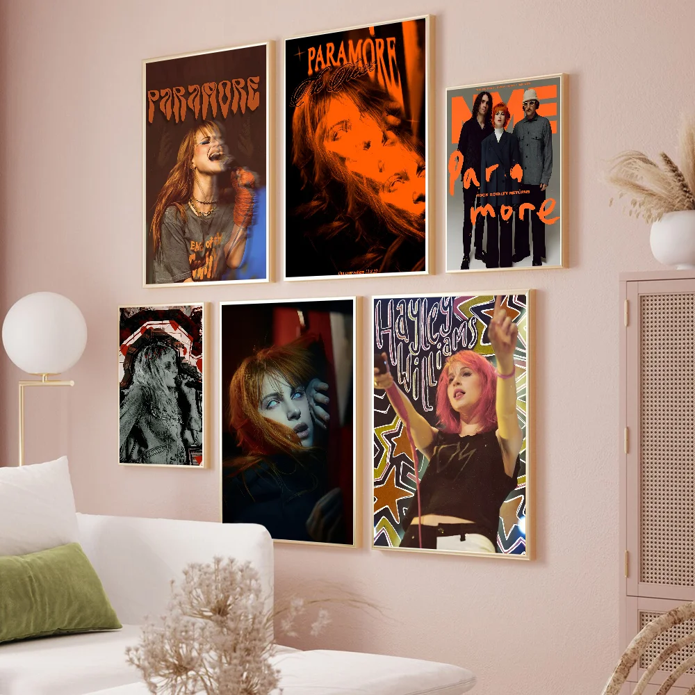 Винтажные аниме постеры Singer р-Парамор клейкие печатные плакаты из белой бумаги