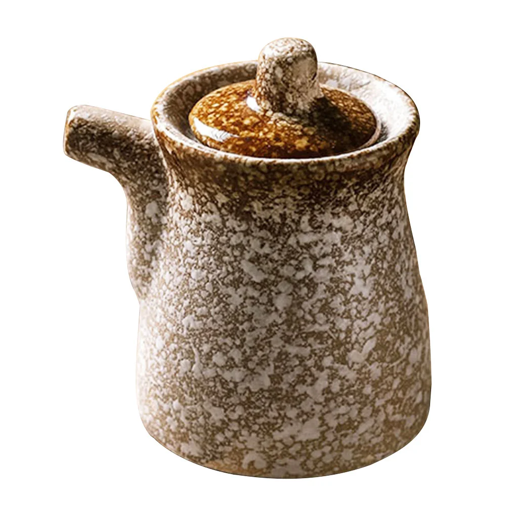 

Dispenser Oil Bottle Vinegar Sauce Condiment Soy Ceramic Cruet Olive Container Pot Shoyu Liquid Japanese Jar Storage Ceramics