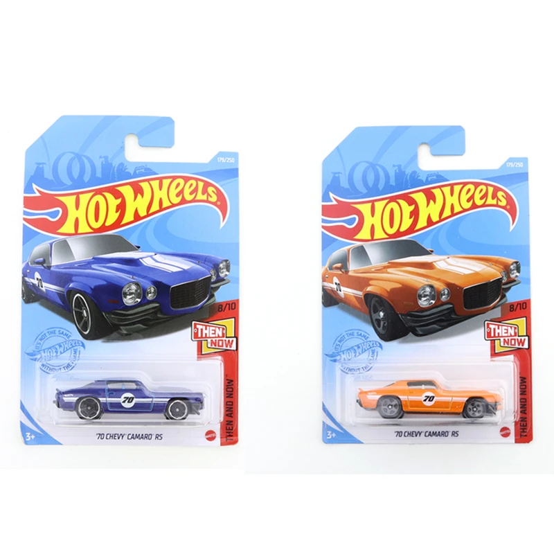 

2021-179 Hot Wheels 70 CHEVY CAMARO RS Mini Alloy Coupe 1/64 Metal Diecast Model Car Kids Toys Gift