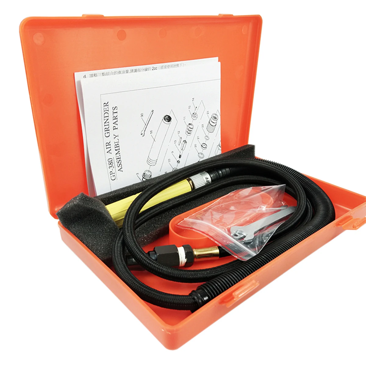 Besdia GP-380 пневматическая гравировальная мельница 80000 об/мин мини металлическая