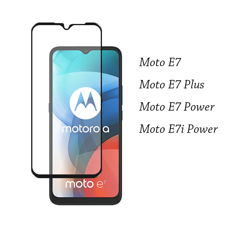 

2.5D Screen Protector for Motorola Moto E7 Plus E7Plus E7+ E7i Power E7Power Tempered Glass Ultra Clear Protective Glass Cover