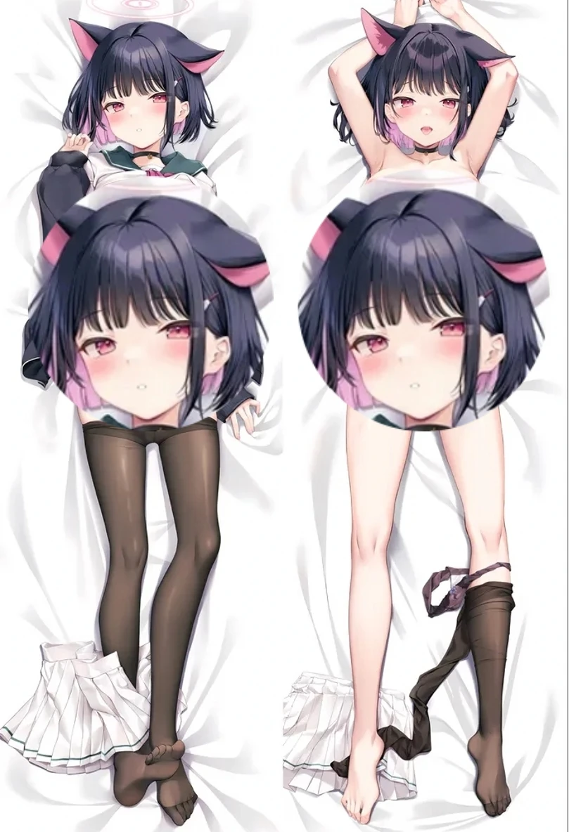 Синий архив Kazusa Подушка Dakimakura чехол обнимающее тело Prop