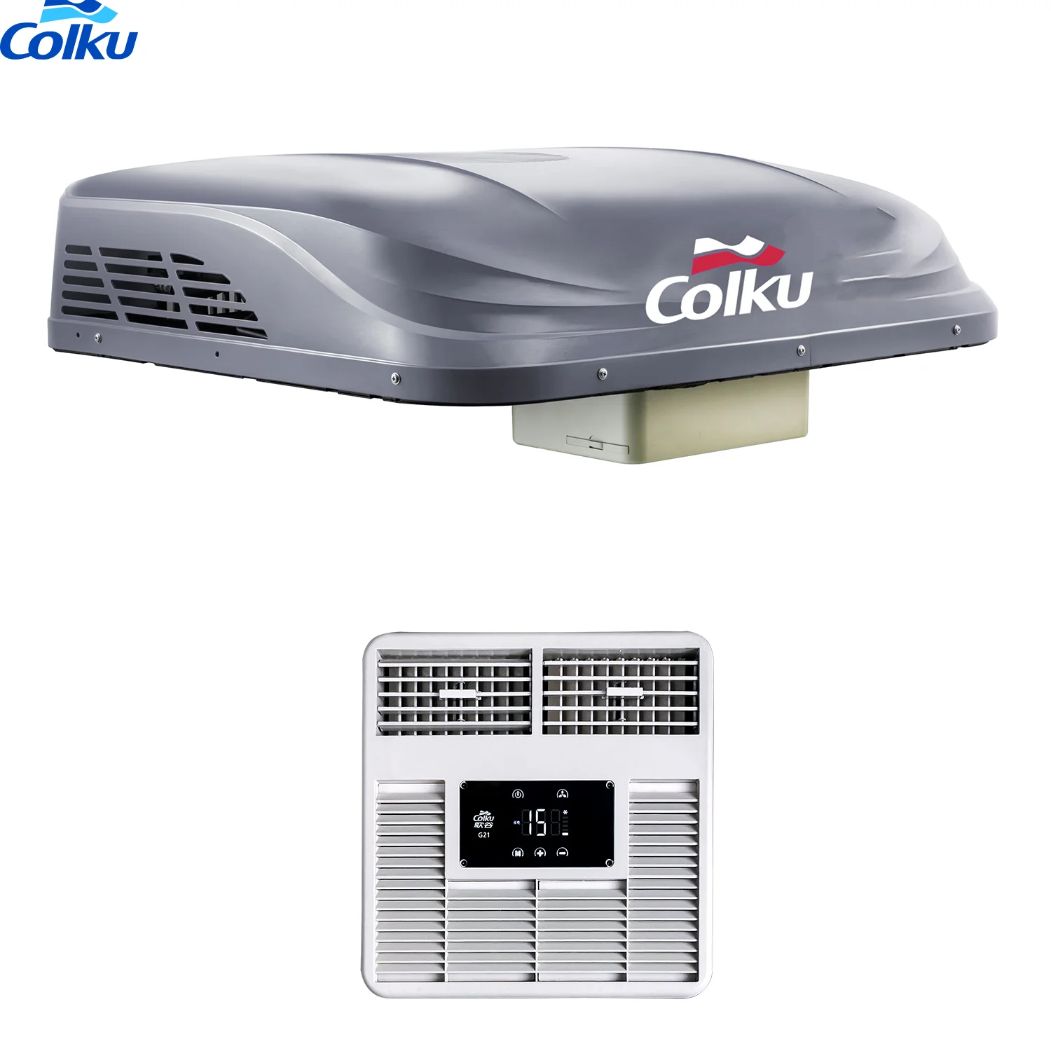 

2022 New Design Portable Heavy Duty Rooftop Air Conditioner 24V Parking Cooler Sleeper Truck Air Conditioning