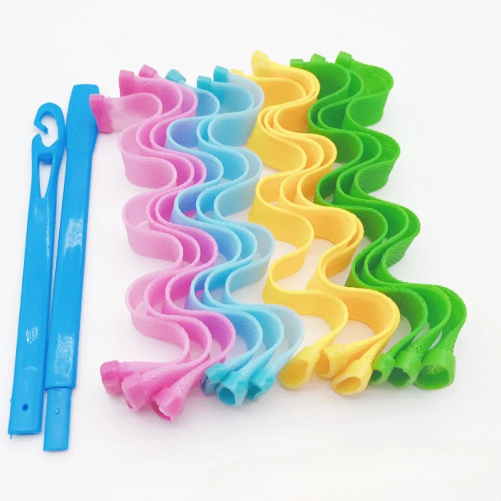 Бигуди бытовые с волнистыми завитками 30 см в длину 12 дюймов