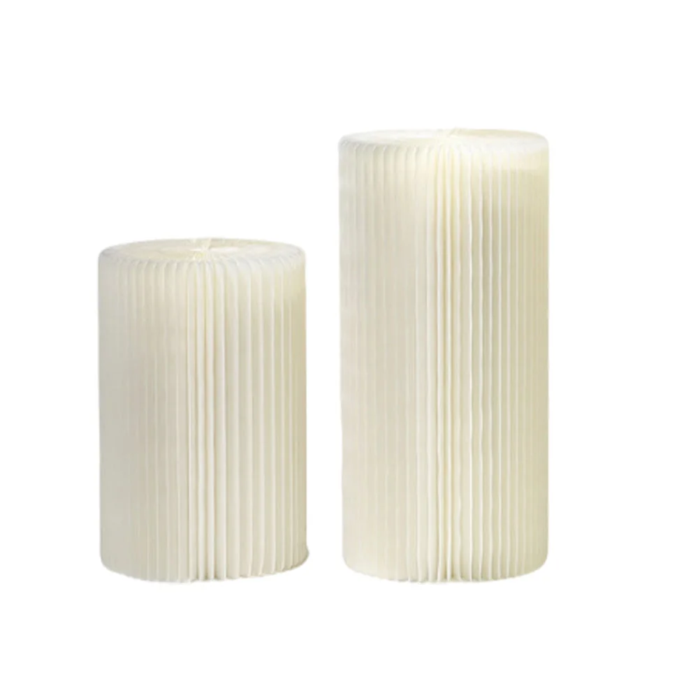 

1 Set Ornament Paper Roman Pillar Folding Paper Pillar Paper Craft for Decor Party Wedding