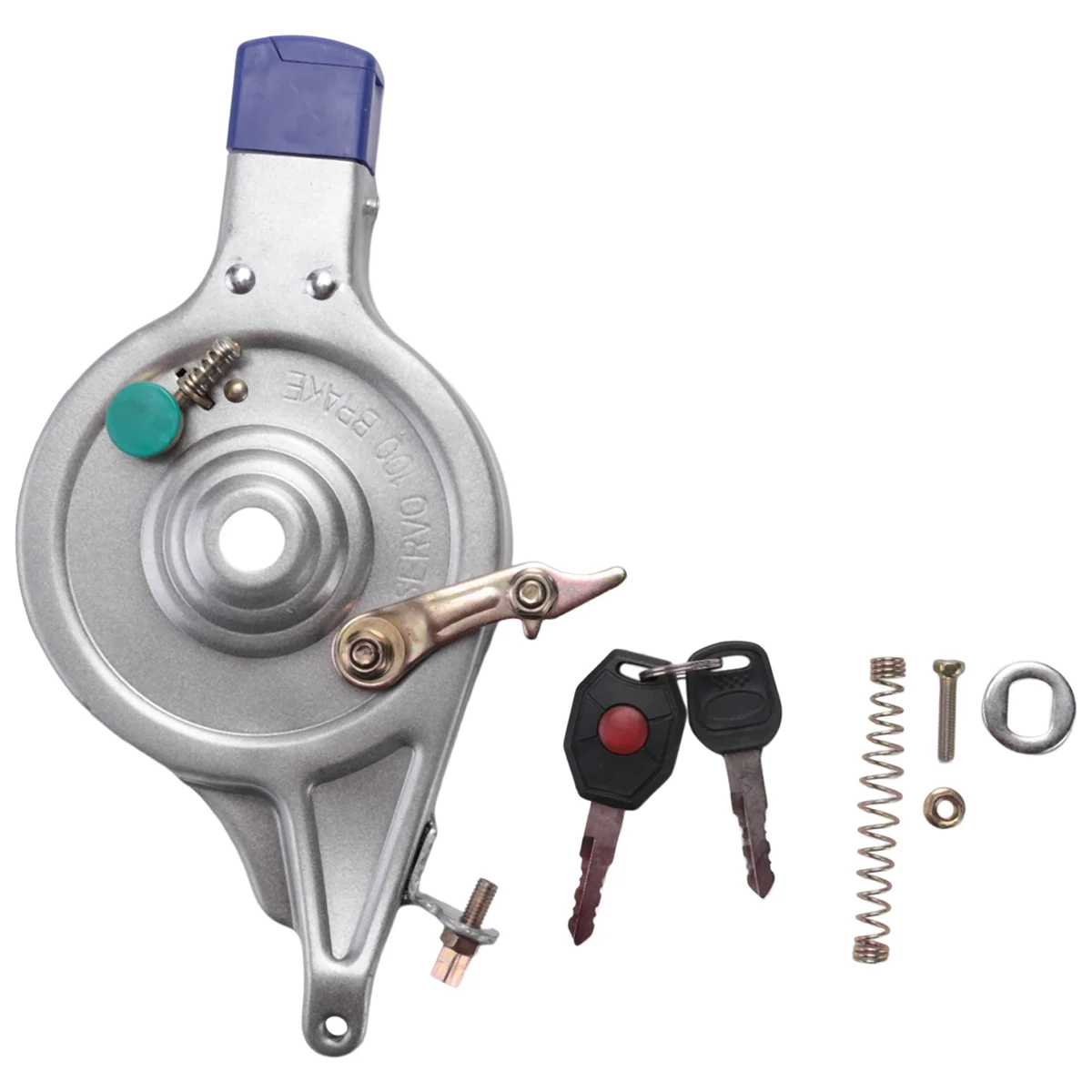 

Задний барабанный тормоз для электровелосипеда, тип 100, тормоз для подъема задних колес электровелосипеда с замком, тормоз для подъема электровелосипеда