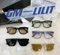 2022 gm lilit sunglasses luxury brand gentle sunglasses men women acetate polarized uv400 sunglasses with originalbox gm