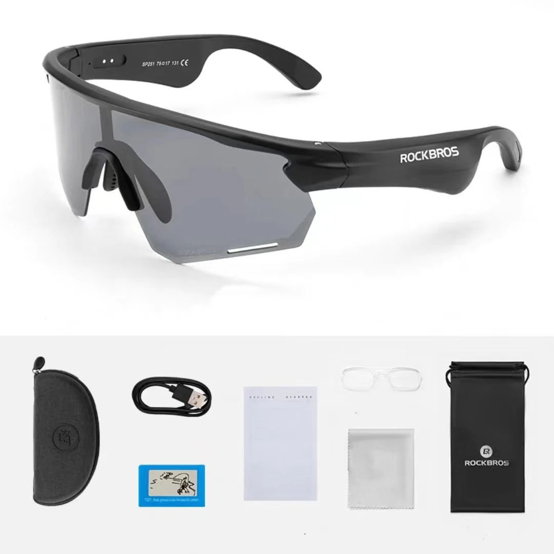 

Поляризованные велосипедные очки с Bluetooth-подключением для мужчин и женщин