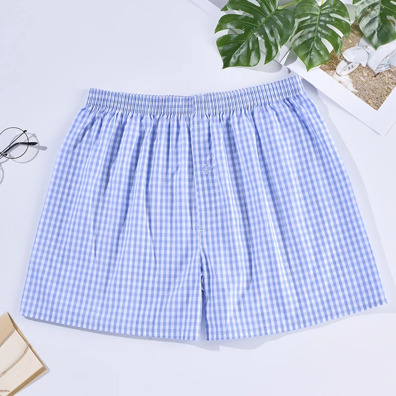 4pcs/Lot Men's Panties Male Underpants Man Elastic Shorts Cotton Boxers Underwear Homme Arrow Panties Comfortable Loose Pants