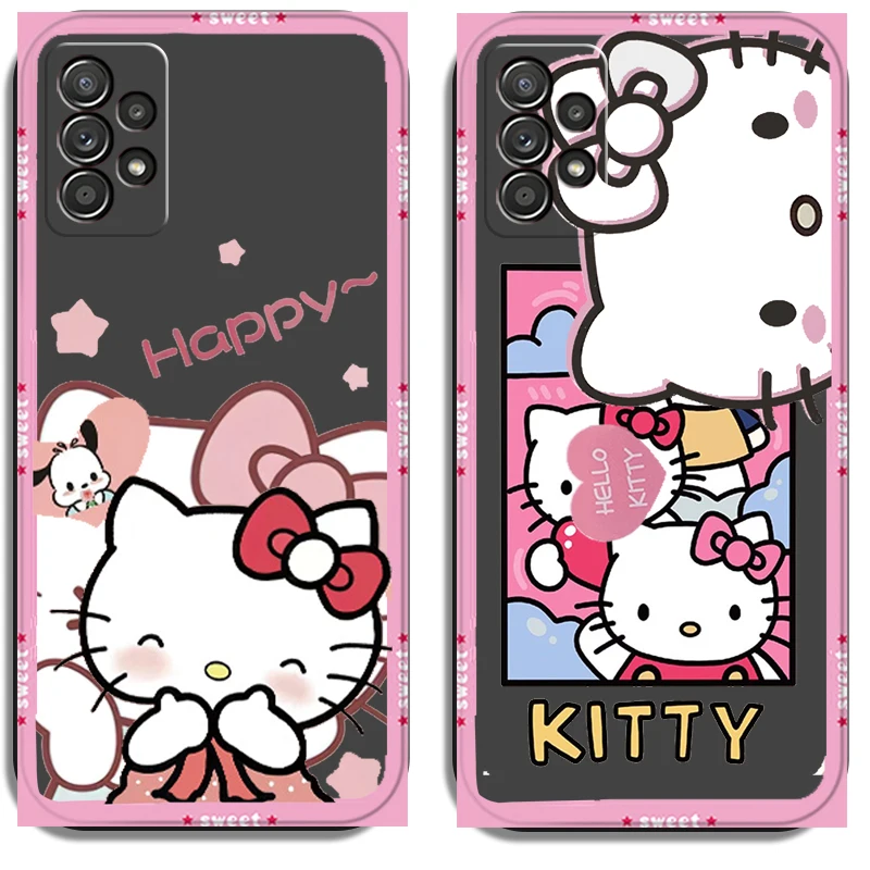 

Hello Kitty NEW Phone Cases For Samsung Galaxy S22 Ultra S20 FE S20 Lite S20 Ultra S21 S21 FE S21 Plus Ultra Funda Soft TPU
