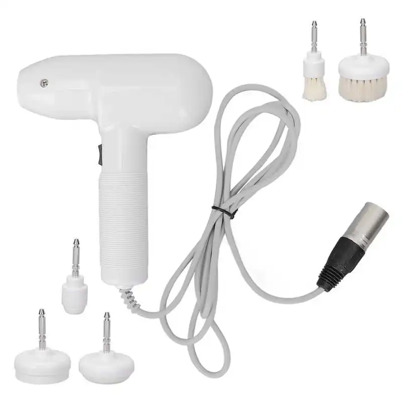 

Электрическая отшелушивающая щетка, щетка для очищения, вращающаяся щетка с 5 насадками, профессиональная щетка для дома и салона красоты