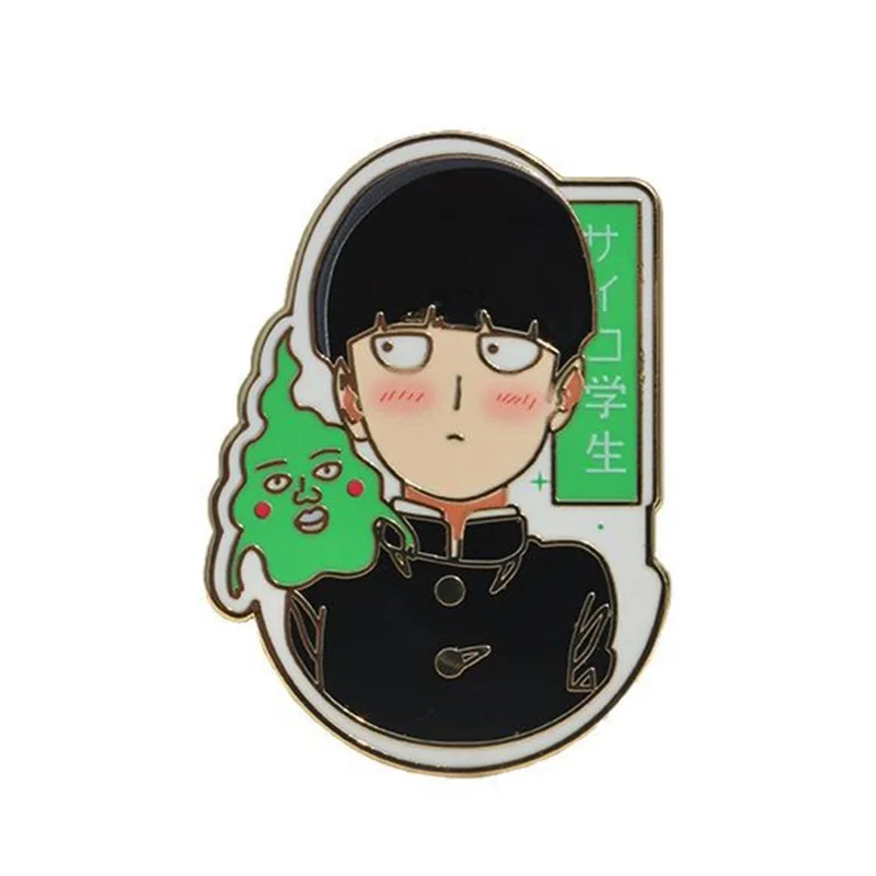 

Эмалированные значки Mob Psycho 100 Kageyama Shigeo