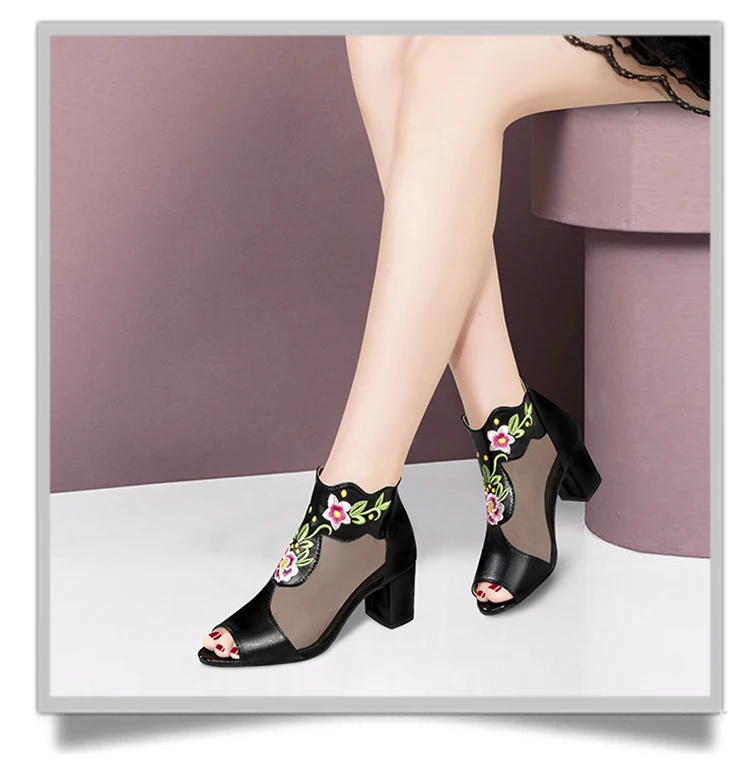 

Сандалии женские на платформе и среднем каблуке, Босоножки с открытым носком, свадебная обувь, Летние повседневные пляжные и офисные туфли ...