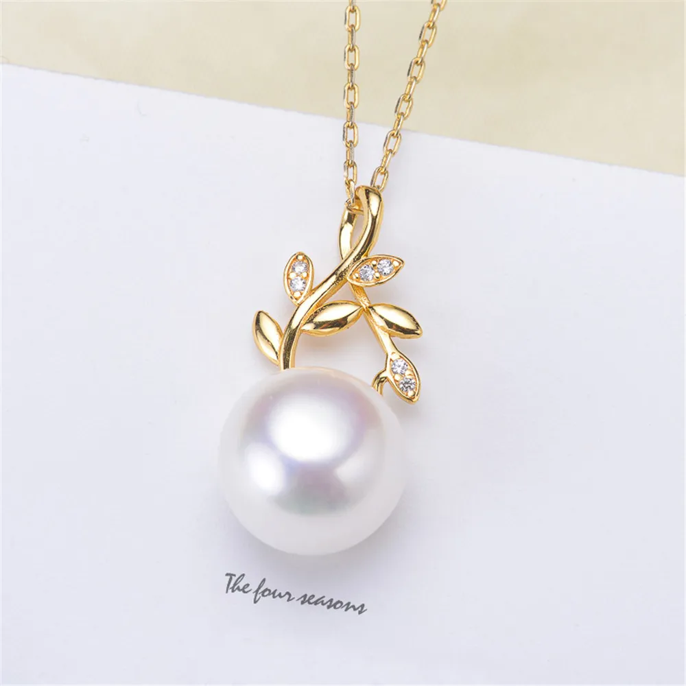 

18K Gold Plated Jewelry Making Supplies Pendant Pearl Beads Holder Pin Pendant Connector Pendant Beads Cap for DIY Jewellery