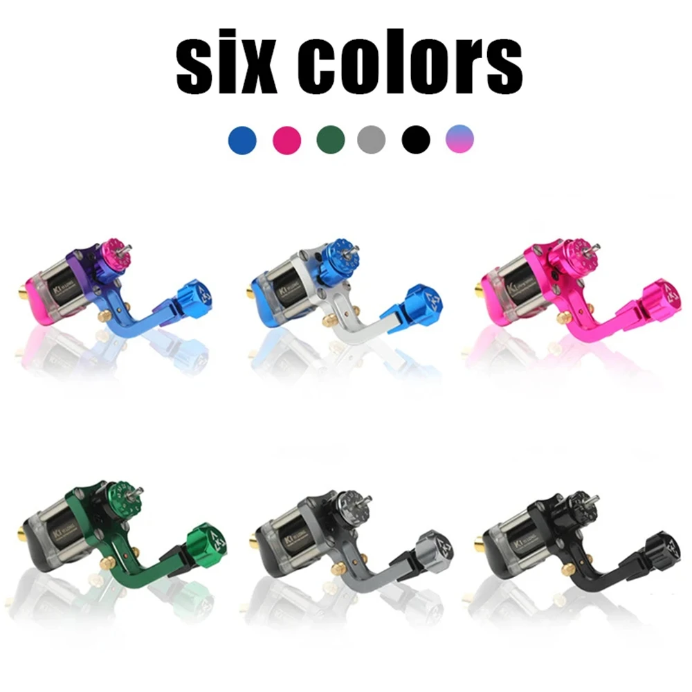 2 Мм Тату-машина Пистолет Портативный Роторный Двигатель С Регулируемым