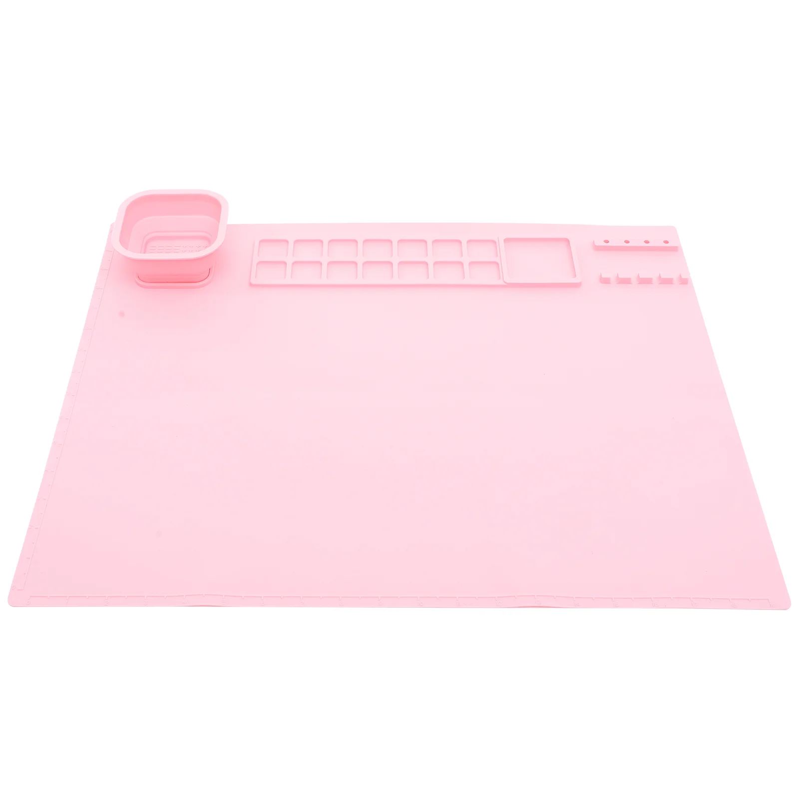 

Palette Tray Watercolor For Kids Pallet Silicone Watercolor For Kids Pigment Plate Multifunctional Pad Silica Gel Color