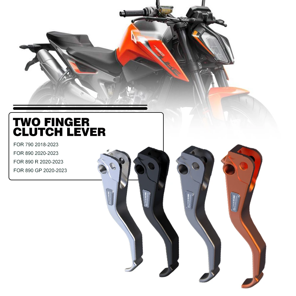 

Для 890R 890GP DUKE 890 r gp duke 2018-2023 2022 Мотоциклетные аксессуары с двумя пальцами 10% снижение силы Шорта трюковый рычаг сцепления