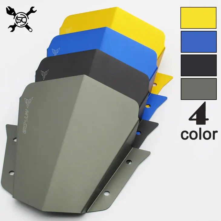 

Aluminium Alloy Motorcycle Windshield WindScreen Visor Viser Fit For MT-09 MT09 2014 2015 2016